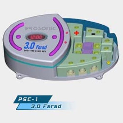 Carbon film capacitors